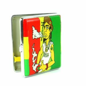 Metallic Cigarette Box Rastaman