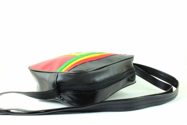Bag Vinyl Green Yellow Red Style Lacoste Travel