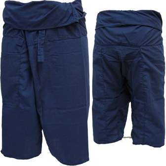 Trousers Thai Fisherman Pants Apple Dark Blue
