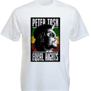 Peter Tosh Equal Rights White Tee-Shirt
