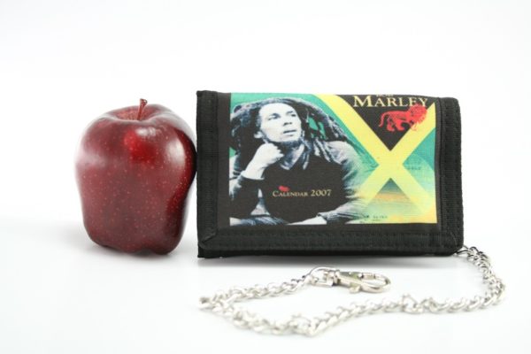 Wallet Fabric Chain Jamaica Flag