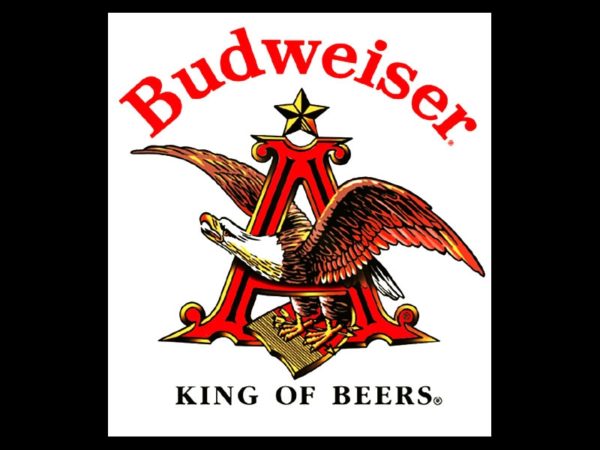 Budweiser Beer Logo Black Tee-Shirt