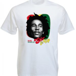 Stir It Up Bob Marley White Tee-Shirt