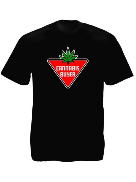 Cannabis Buyer Black Tee-Shirt