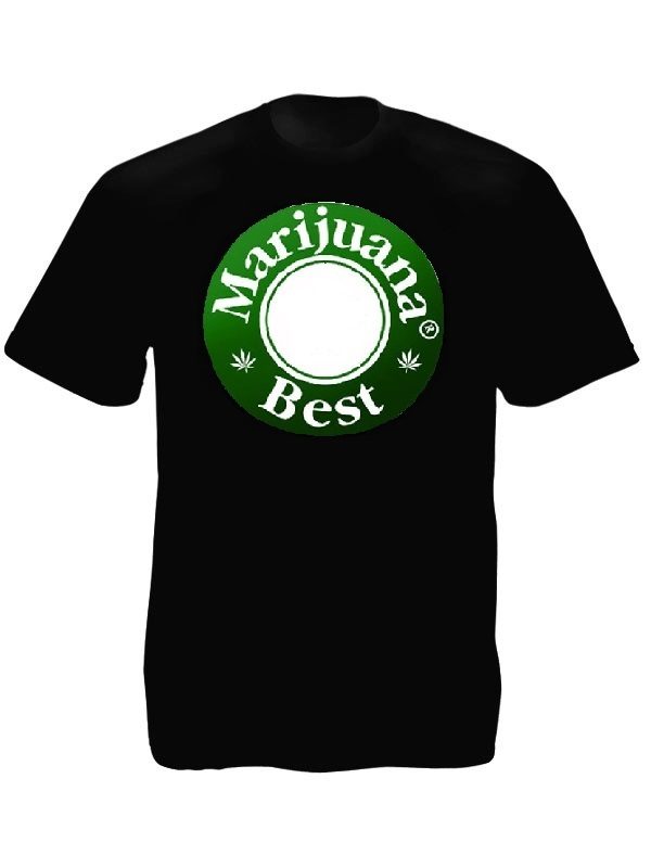 Tee-shirt Best Marijuana Black