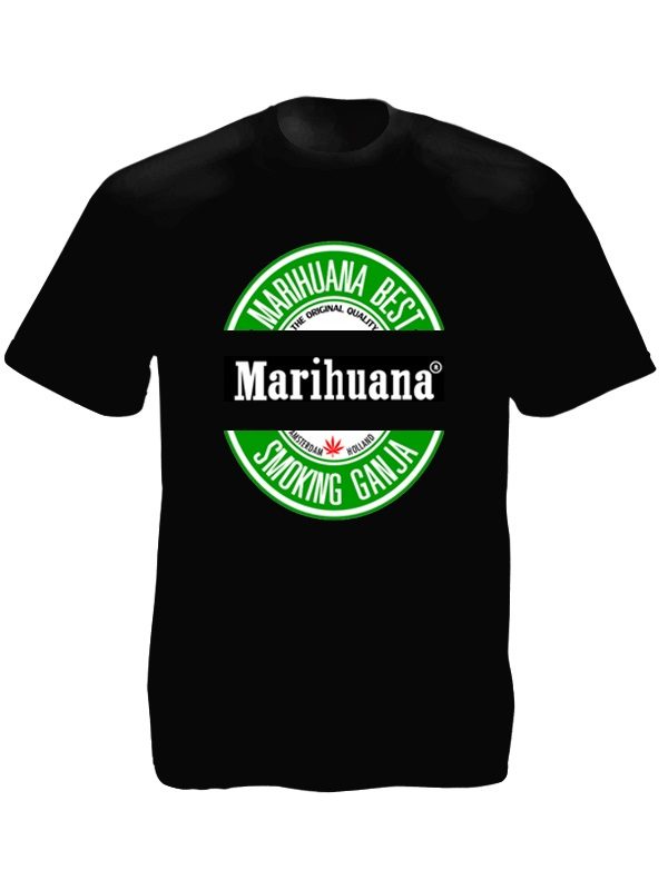 Best Marihuana Black Tee-shirt